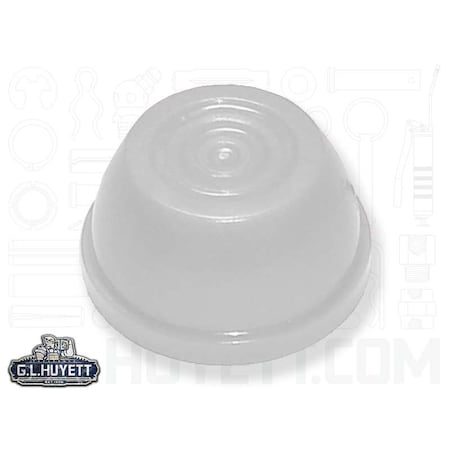 Huyett Push-On Capped Stud Sz 1/2 Lg Cap White EFPOC-KPS500210SOHEW/B